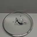 12 Inch Tempered Glass Pot Lid Compatible with 12 Lodge Cast Iron Skillets and 7 Quart Dutch Ovens - Designed with Steam Vent Hole and Heat Resistant Handle