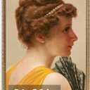 HLiWEGNS Vintage Gold 24x36 Frame, Single Frame, Wood Poster Frame with Gold Finish for 24 x 36 Poster, Antique Ornate Frame for Wall Decor, Gallery Artwork, Photo Display