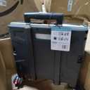CleverMade Collapsible Crate on Wheels with Handle (35L, 4-Wheel) Collapsible Rolling Cart with Lid, Foldable Utility Cart for Teachers, Groceries, Travel, Office Storage Holds 75 lbs, Cool Gray