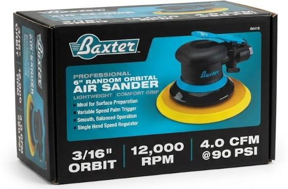 BAXTER-Compatible 6 in. Professional Orbital Composite Sander