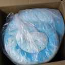 PERLECARE 3 Inch Queen Memory Foam Mattress Topper, Cooling Gel Infused Mattress Pad, Ventilated Bed Topper for Pressure Relief Back Pain, CertiPUR-US Certified (Queen)