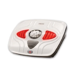 Homedics Vibration Foot Massager – Heated Portable Foot Massager Machine, Soothing Heat with Multi-Point Sensations and Toe-Touch Control