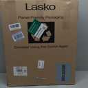 Lasko Pedestal Fan, Oscillating Fan for Bedroom with Adjustable Height and 3 Cooling Speeds, Portable, 18", Black, 1827