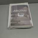 Beige Linen Curtains Pinch Pleated - 84 Inches Long Semi Sheer Curtains for Living Room with Rings Back Tab 2 Panels Set Light Filtering Farmhouse Drapes