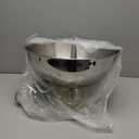 Geetery 3 Gallon 12L Stainless Steel Champagne Bucket Punch Bowl with Ladle Ice Bucket for Parties Metal Wine Bowl with Base Large Size Ice Bowl for Wine Beer Home Bar Parties