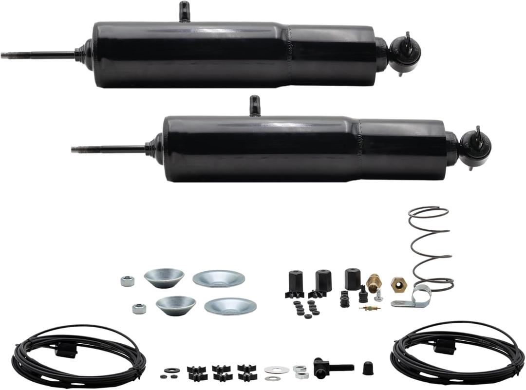 Gabriel 49228 HiJackers Rear Adjustable Air Shock Absorbers Fits Buick LeSabre, Lucerne, Park Avenue, Riviera; Cadillac DTS, DeVille, Seville; Oldsmobile Aurora; Pontiac Bonneville (1 Pair) Gabriel 49228 HiJackers Rear Adjustable Air Shock Absorbers Fits Buick LeSabre, Lucerne, Park Avenue, Riviera; Cadillac DTS, DeVille, Seville; Oldsmobile Aurora; Pontiac Bonneville (1 Pair)