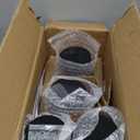 24 Pack, 8 OZ Thick Amber Candle Jars for Making Candle - Round Glass Jars with Lids - Empty Food Storage Containers, Canning/Mason Jar For Spice, Powder, Liquid, Sample - Leakproof & Food Grade