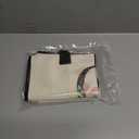 Initial Canvas Tote Bag for Women, Personalized Monogrammed Tote Bags with Makeup Gift Bag for Wedding Bridesmaids Birthday