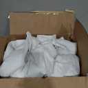 Maple&Stone White Quilt Set Queen Size, Lightweight Bedspread Ultrasonic Chevron Pattern Light Coverlet for All Season Comforter Bedding Decor - 3 Piece Full Bed Cover Sets (Full/Queen (90'' x 96''))