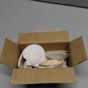 Mkobon 20 PCS Natural Scallop Shells for Crafts, 3 Inch White Seashell Decor for Home, Sea Shells for Decorating, DIY, Painting, Baking, Beach Wedding Decorations