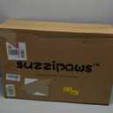 Enclosed Stainless Steel Cat Litter Box with Lid Extra Large Litter Box for Big Cats XL Metal Litter Pan Tray with High Wall Sides Enclosure, Non-Sticky, Anti-Leakage, Easy Cleaning (6" Deep Light Grey)