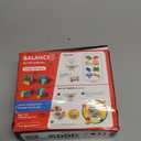 64 Pcs Stacking Tower Game with 22 Cards, Giant Tumble Balance Game for Kids, Family Games for Kids and Adults, Ideal Gifts for Teen Boys & Girls, Party Board Game for Kids 6-12 & Adults