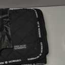 Harrison Howard Medicine-Retaining Shock-Absorbing Pressure Sores Prevention Quilted Leg Wraps for Horse Set of 4-Black M