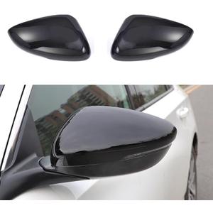 Side Mirror Cover Exterior Rearview Mirror Guard Trim for 10th 11th Gen Honda Accord 2018 2019 2020 2021 2022 2023 2024 2025 2026, Glossy Black, 2 pcs