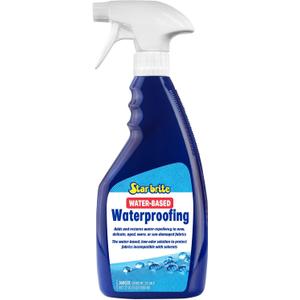 STAR BRITE Low-Odor Water-Based Waterproofing - Adds And Restores Water-Repellency And UV Protection To New, Delicate, Aged, Worn Or Sun-Damaged Fabrics