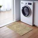 Addison Rugs Chantille ACN777 Gold 1'8" x 2'6" Indoor/Outdoor, Machine Washable, Easy Clean, Non Shedding, Bedroom, Living Room, Dining Room, Kitchen, Patio Rug