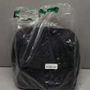 COMFY-HOMI Storage Basket for Shelves, Woven Baskets for Storage, Cotton Rope Basket,Toy Storage Organizer, Storage Cube Bin, Organization and Storage, Towel Baskets for Gift Empty, All Black (13.5"X11"X9.5")