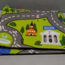 STARUIA Washable Kids Carpet Playmat Rug for Boys Play Room, Baby Fun Learning Car Rug for Kids Toy Cars, Non-Slip City Road Rugs for Kids Room Bedroom Classroom, 79"x39"