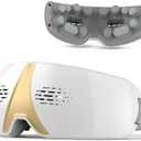 A9life Eye Massager with Heat & Vibration, Birthday Gifts for Mom Dad Friend Women Men, Heated Eye Massager for Migraines with Acupressure, Vision Window, Smart Eye Care Reduce Eye Strain