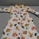 Baby Sleep Sack, TOG 2.5 Winter Wearable Blanket, Removable Long Sleeves Baby Sleeping Bag for Infants and Toddlers, Super Soft Warm Comfortable Sleeping Sack, Leaf, 6-18M