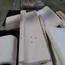 HAOARA Queen Size Platform Bed Frame with Velvet Upholstered Headboard, Queen Bed Frame with Strong Wood Slats, Box Spring Optional, Mattress Foundation, Easy Assembly Beige