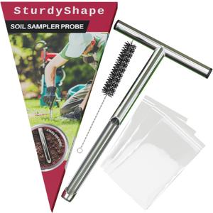 SturdyShape Soil Probe Sampler Kit (12 Inch)