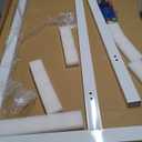 Maxtek Rolling White Board on Wheels 48x32 inch Double Side Magnetic Dry Erase Board with Stand, Aluminum Frame Easel Mobile Standing Whiteboard for Office, Classroom & Home