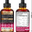 USDA Organic Vitamin B-Complex B5 Pantothenic Acid | B12 Methylcobalamin | B1 Thiamine | B6 Pyridoxine | B7 Biotin | B9 Folic | B3 Niacinamide - B Complex Liquid Drops, Made in USA Supplement, 2fl oz