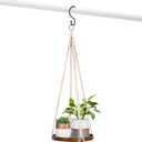 ANIASOM 12Pcs S Hooks Hanging 4 inch Heavy Duty Large S Hooks, Reversible Black Metal S Shaped Hooks, Utility Hooks, Heavy Duty Hanging Hooks for Kitchen, Bathroom, Garden, Indoor, Outdoor