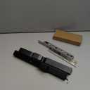 Slim Sliding Glass Door Lock, Sliding Door Lock with Fingerprint Remote APP Keypad RFID Key Electronic Digital Biometric Mortise Smart Lock for Double Hook Patio Sliding Door