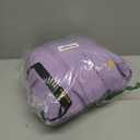 QPNGRP Mens Waterproof Ski Snowboard Jacket Winter Windproof Snow Coat (Small, Cation Purple)