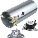 Monkemon 134792700 Dryer Heating Element, 137032600 Thermal Limiter and 3204267 Thermostat Compatible with Electrolux Frigidaire Dryers, Replacement PS2349309 AP4368653 AP4368739 PS2349395 and AP21314