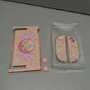 Protective Shell Compatible with Switch 2, Cute Slim Case for Switch 2, Anti-Scratch and Shock-Absorption Design Cover Skin - Sailoe Moon (Pink)