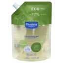 Mustela Certified Organic Cleansing Gel - Natural Hair & Body Wash with Olive Oil & Aloe Vera - For Baby, Kid & Adult - Fragrance Free, Tear Free, Vegan & Biodegradable - 13.52 fl. oz.