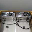 Commercial Electric Deep Fryer with Basket, 3400W Oil Fryer for Home Use