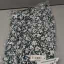 Amazon Essentials Women's Sleeveless Crossover Twist Neck Faux Wrap Dress (Dark Green Floral)