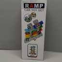 Montessori Toys for 2 3 Year Old Boys Toddlers, Car Ramp Toys with 6 Cars & Race Tracks, Garages and Parking Lots, Ramp Racer Toy Gift for Boys Girls Age 18 Months and Up, Multicolor Classic Track