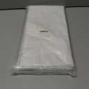 ZEBWAY 6 Pack Premium Disposable Plastic Tablecloth 54 X108 Inch Rectangle Solider Color Heavy Duty Table Cover for Dining Tables, Parties and Holidays Decorative (Red)