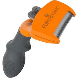 FURminator Medium Dog Undercoat deShedding Tool, Long Hair, Reduces Loose Hair from Shedding