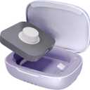 Doohoeek Updated Charging Case for Oura Ring 4 & 3 Charger, Wireless Power Station Fits Official Oura Chargers & Fit All-Sized Rings Gen 4 & 3 1000mAh (Official Charger NOT Included) (Purple, Ring4/3)