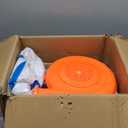 9FT Kids Bounce House with Safety Handrail for Toddlers 2-6, Foldable Indoor/Outdoor Jumper for Backyard & Playroom, Encourages Active Play & Balance Development (Pink+Purple)