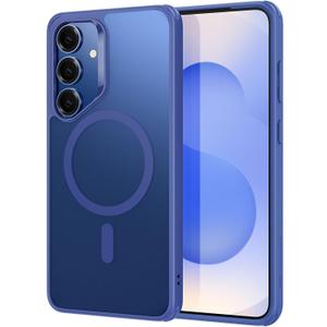 ESR for Samsung Galaxy S25 Plus Phone Case, Compatible with MagSafe, Magnetic Case for S25+ Plus, Military-Grade Protection, Yellowing Resistant, Classic Series, Frosted Blue