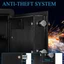 TIGERKING Security Fingerprint Biometric Safe Digital Safe for Home, Office- Black