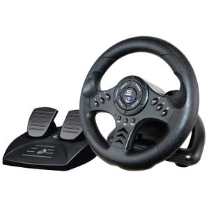 Superdrive SV450 racing steering wheel with Pedals and Shifters Xbox Serie X/S, Switch, PS4, Xbox One, PS3, PC (programmable for all games)