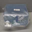 Arrow Home Products Oasis Drink Dispenser for Fridge, 2 Gallon - Plastic Beverage Dispenser with Spigot for Easy Dispensing - BPA Free Clear Plastic - Convenient Handle, Easy-Pour Spout