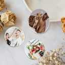 2 x Sublimation Blanks Easter Ornaments Double Sided, 12pcs Sublimation Ornament Blanks Bulk, Sublimation Blanks Products for Birthday, Ceramic Ornaments for Crafts