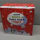 Fovths 200 Pack Snow Toy Ball for Kids 2 Inch Artificial Snow Fight Ball Set Realistic Fake Snow Toss Ball Set for Indoor & Outdoor Snow Fight Christmas Tree Decoration and Winter Family Toss Games