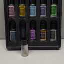 Car Air Freshener Refill Cologne Aromatherapy Oil 10 PCS, Essential Oils Mixed Fragrance Set for Car Diffusers (No Diffuser Included) (0.34 Fl Oz (Pack of 10))