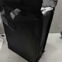 Anbte 4ft Low Folding Picnic Table with Storage Bag, 10.3" Height, Black, Size: 45.67" x 15.7" x 10.3"