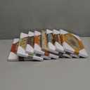 puthiac 4x6 Rustic Picture Frames, 8-Color Farmhouse Distressed Gallery Wall Photo Collage, Shatterproof Acrylic, Wall & Tabletop, Vertical/Horizontal, Vintage Art Prints, Set of 8